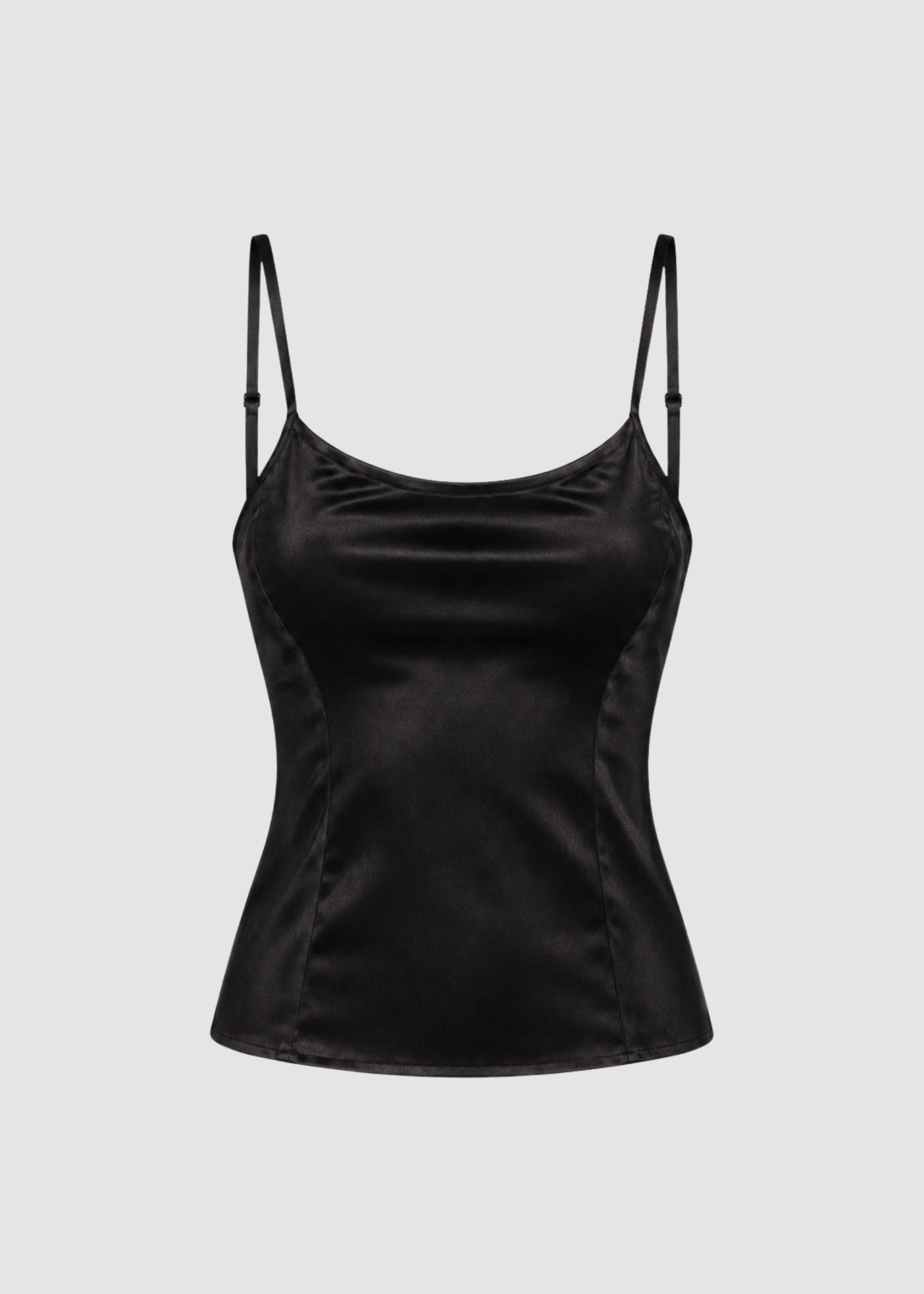 Aura Silk Top Black – ZODIAQUE STUDIOS